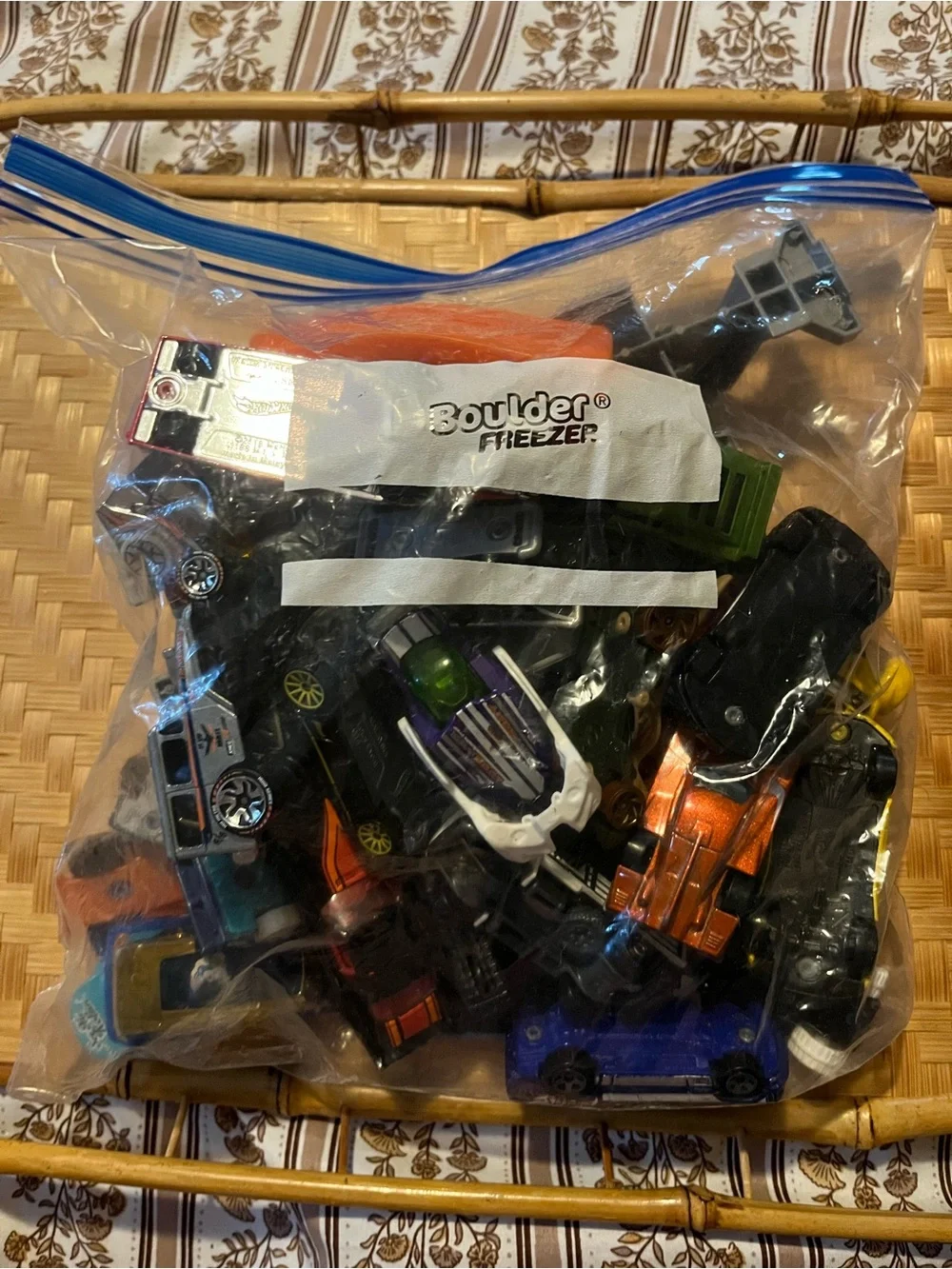 Hot wheel mystery bag